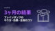 3ヶ月の結果ブレインダンプのやり方と効果