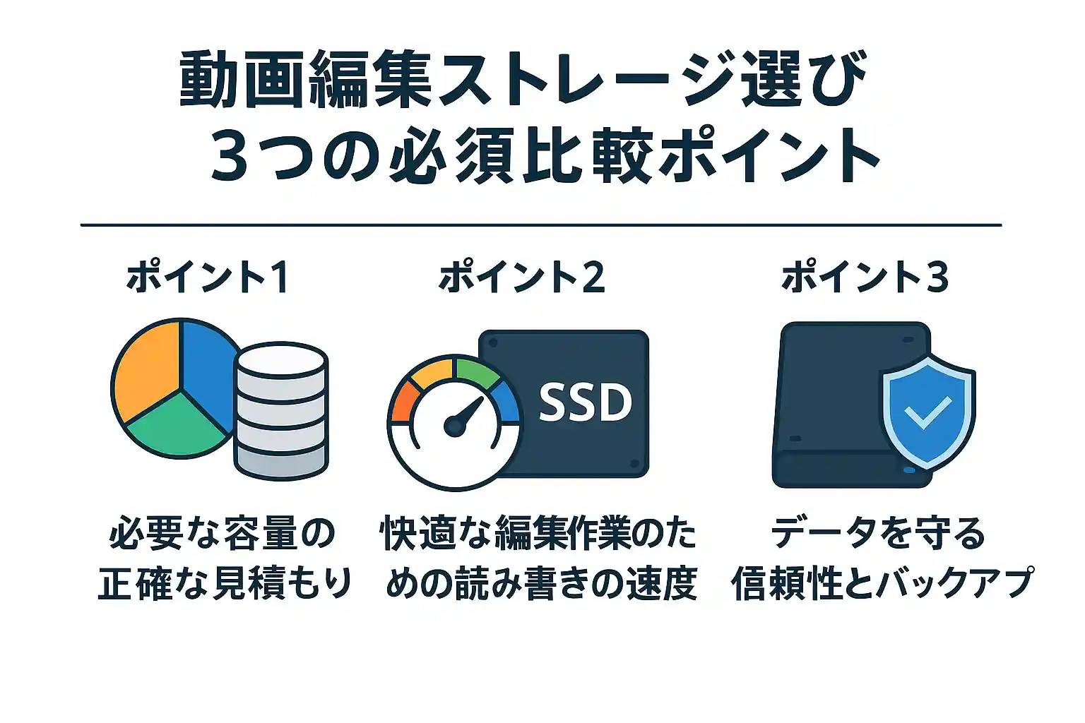 ストレージの比較ポイント