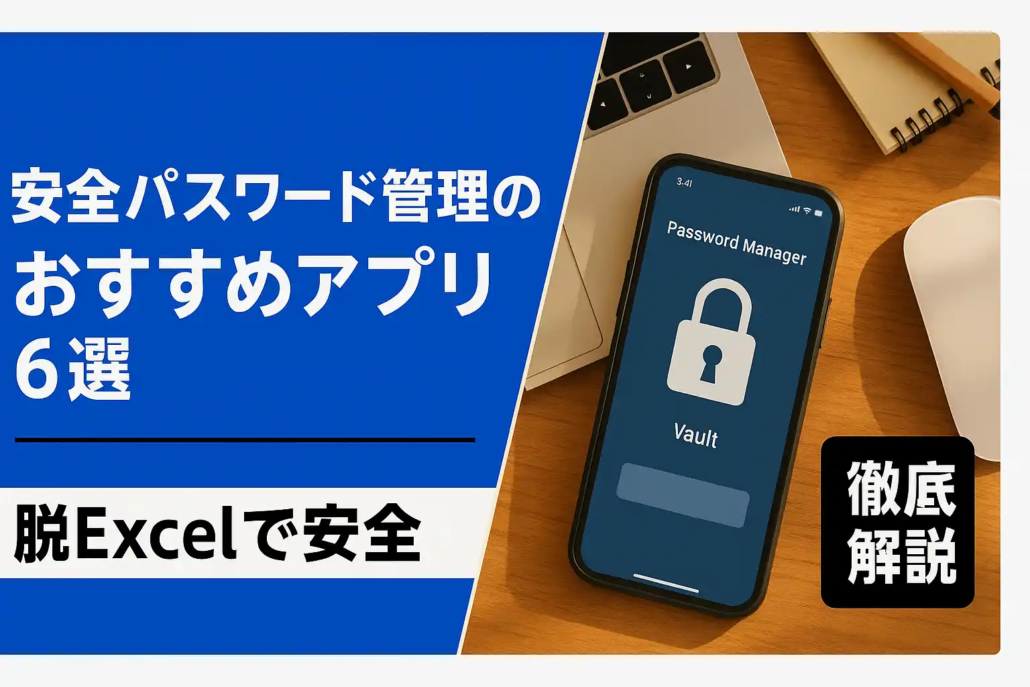 パスワード管理アプリおすすめ6選