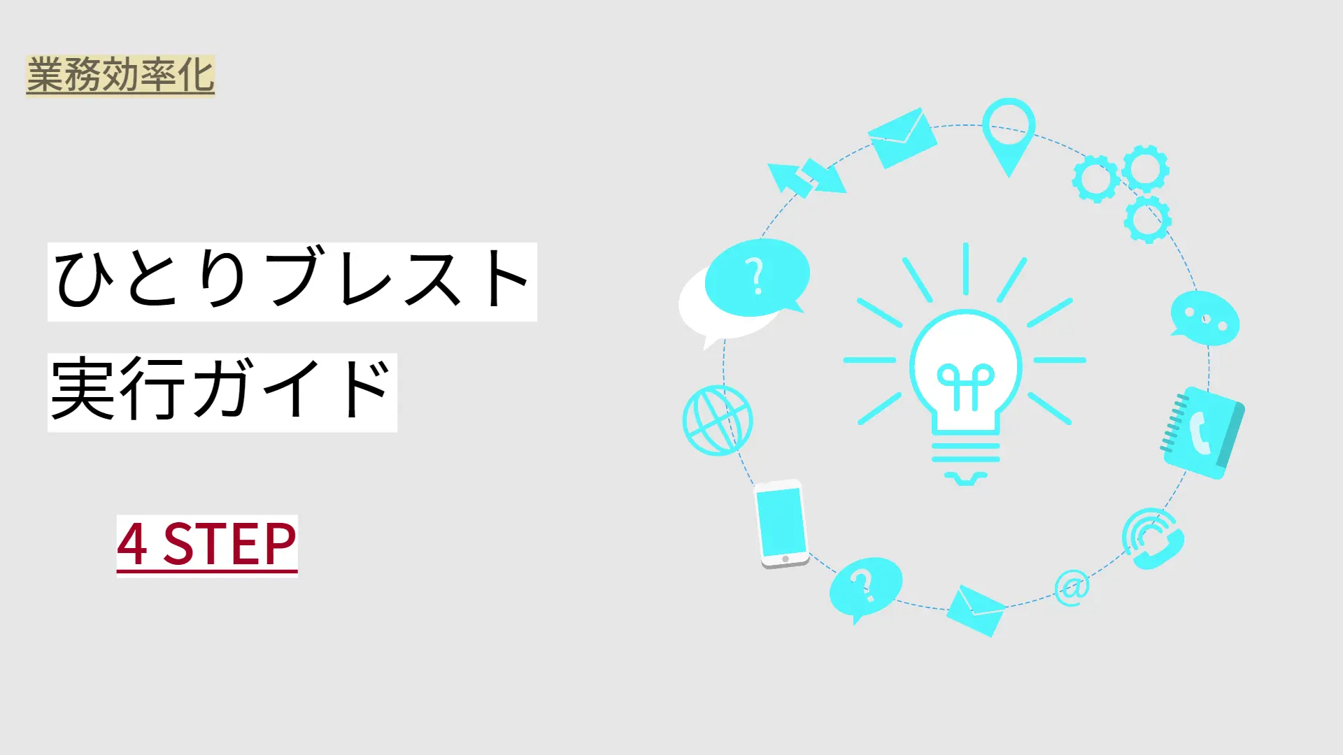 ひとりブレスト実行ガイド