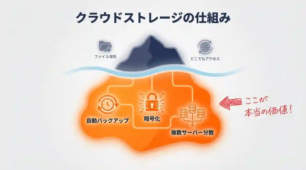 クラウドストレージの仕組み