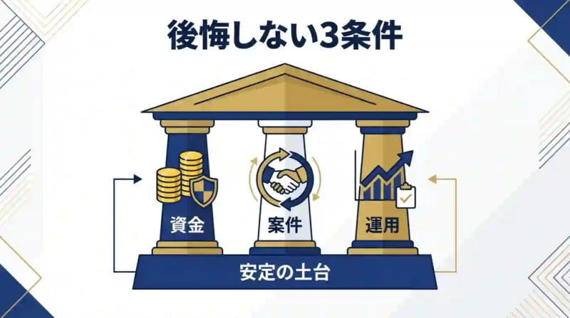 フリーランスとして後悔しないための3条件
