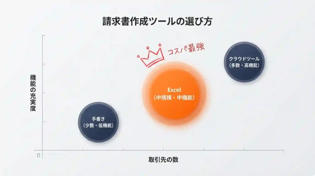 請求書作成ツールの選び方